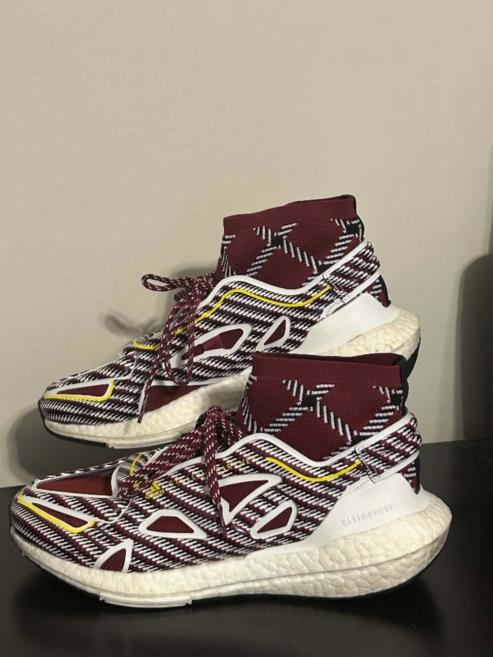 Womens ADIDAS By Stella McCartney Sz 9 ASMC Ultraboost 22 Elevated Sneakers